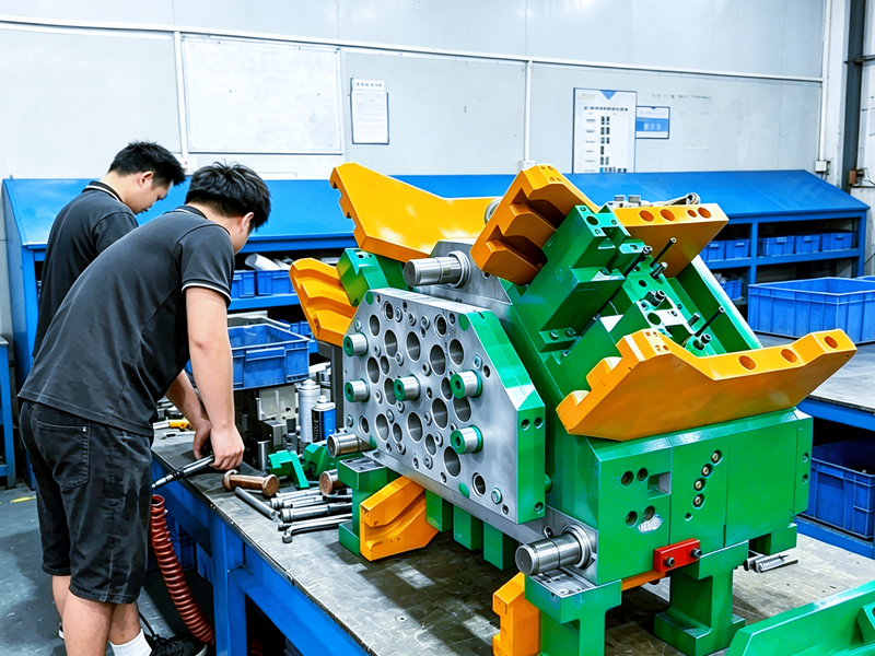 プラスチック射出成形金型の製造